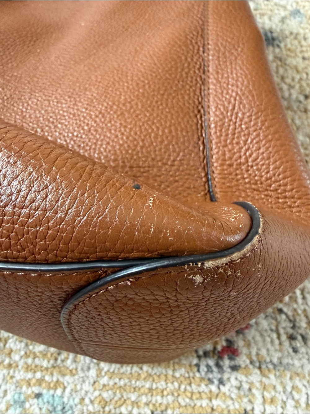 kate spade Pebbled Leather Shoulder Bag - Picture 3 of 9